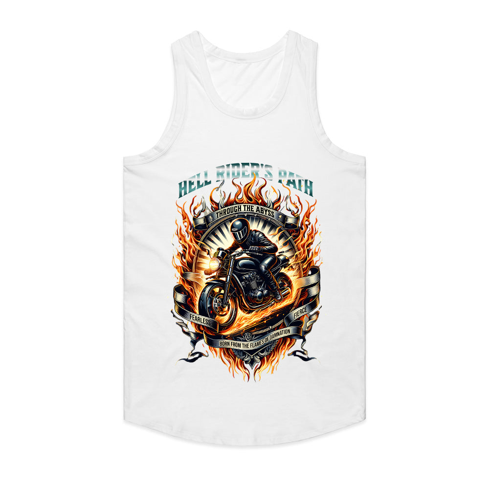 Hell Rider’s Path – Born from the Flames Biker T-Shirt