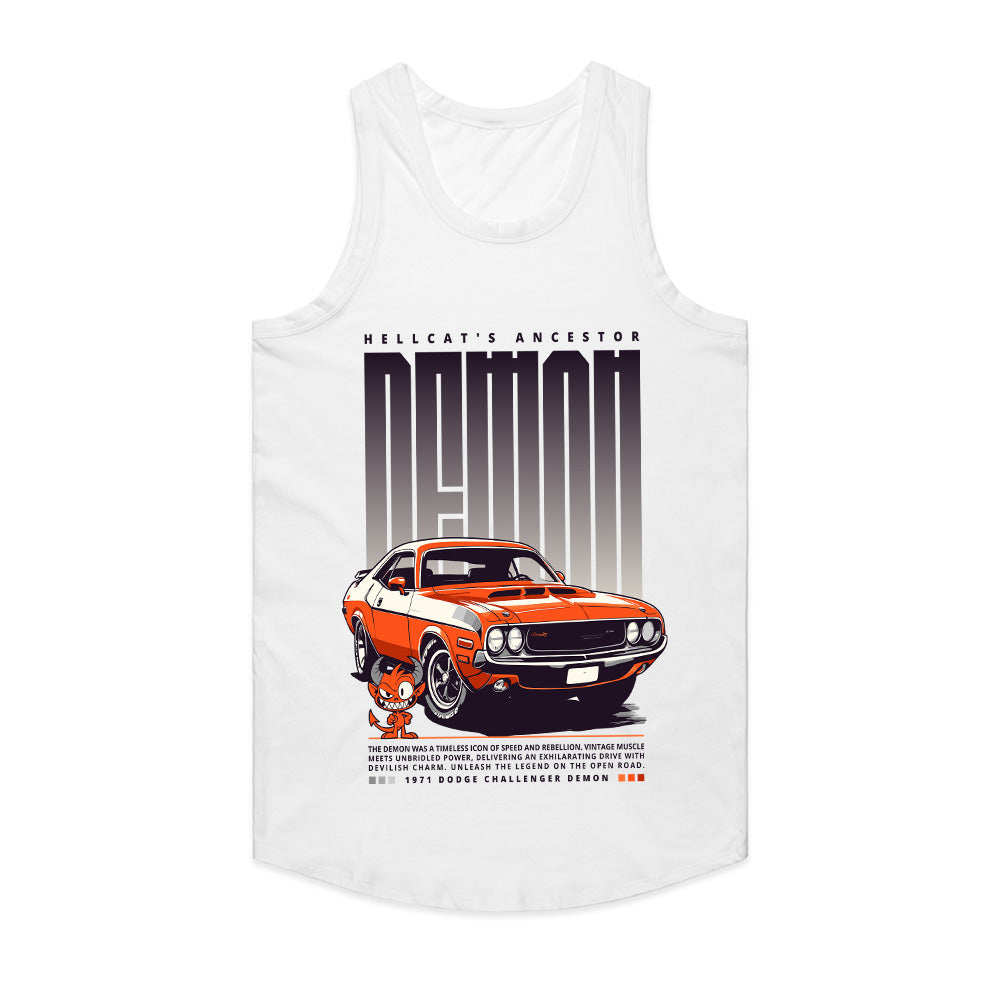 Hellcat’s Ancestor: Demon Muscle Car T-Shirt