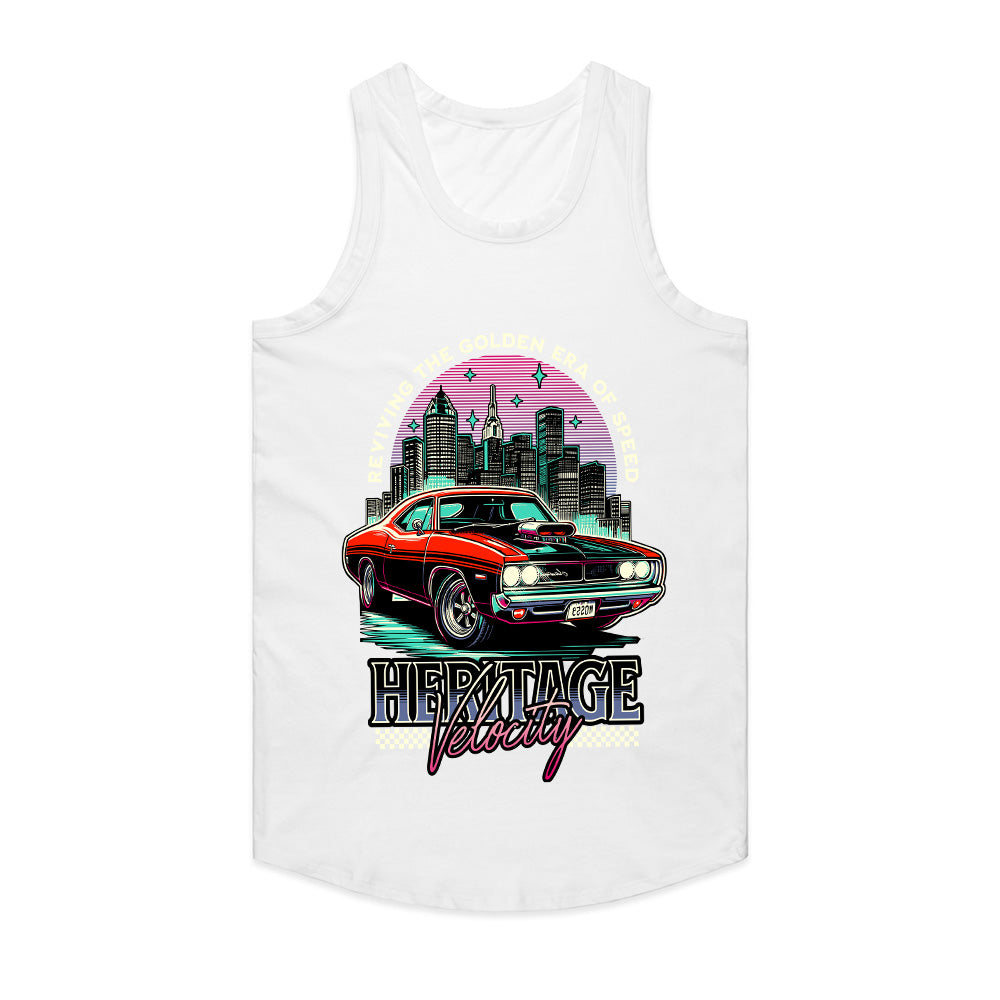 Heritage Velocity: Golden Era Muscle Car T-Shirt
