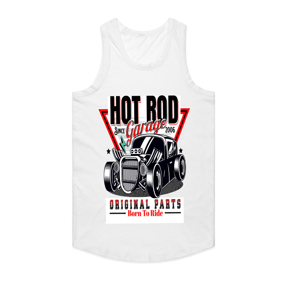 Hot Rod Garage: Born to Ride Classic Car T-Shirt