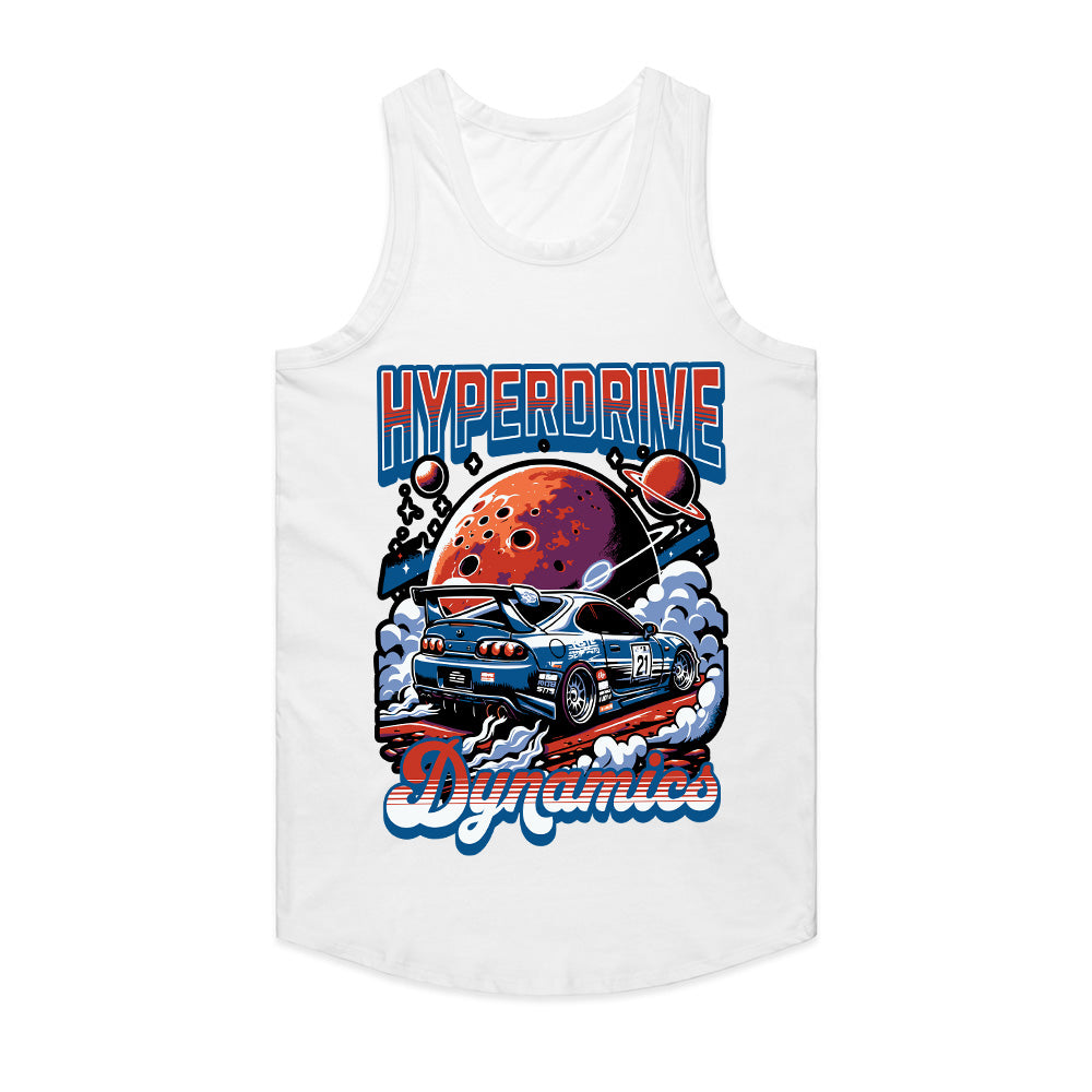 Hyperdrive Dynamics: Space Drift Racer T-Shirt