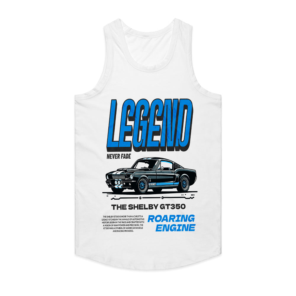 Legend Never Fade: Shelby GT350 Roaring Engine T-Shirt