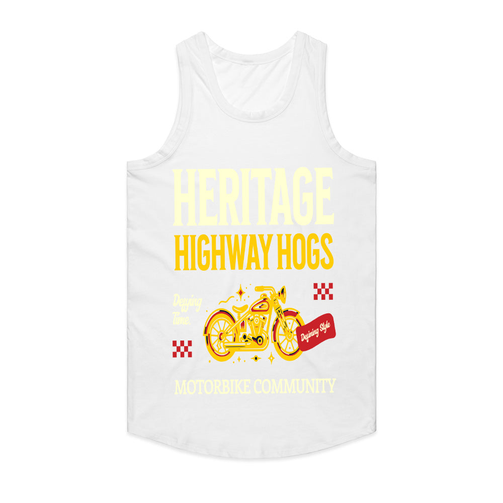 Heritage Highway Hogs – Motorbike Community Classic Rider T-Shirt