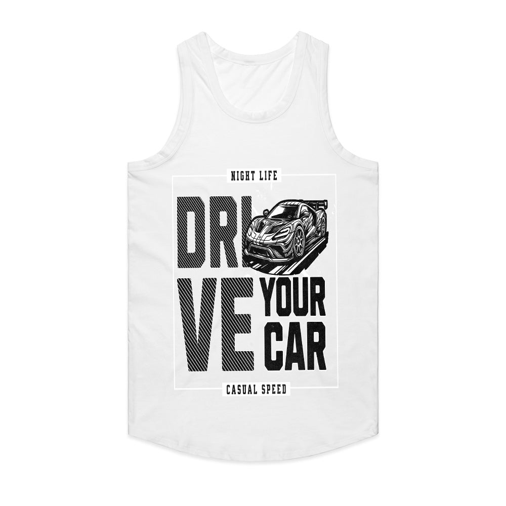Drive Your Car T-Shirt – Night Life Casual Speed Edition