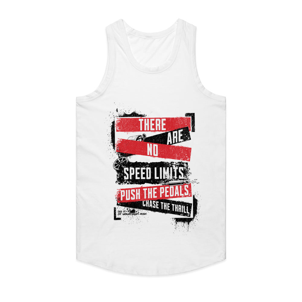 No Speed Limits T-Shirt – Push The Pedals Thrill Chaser Edition