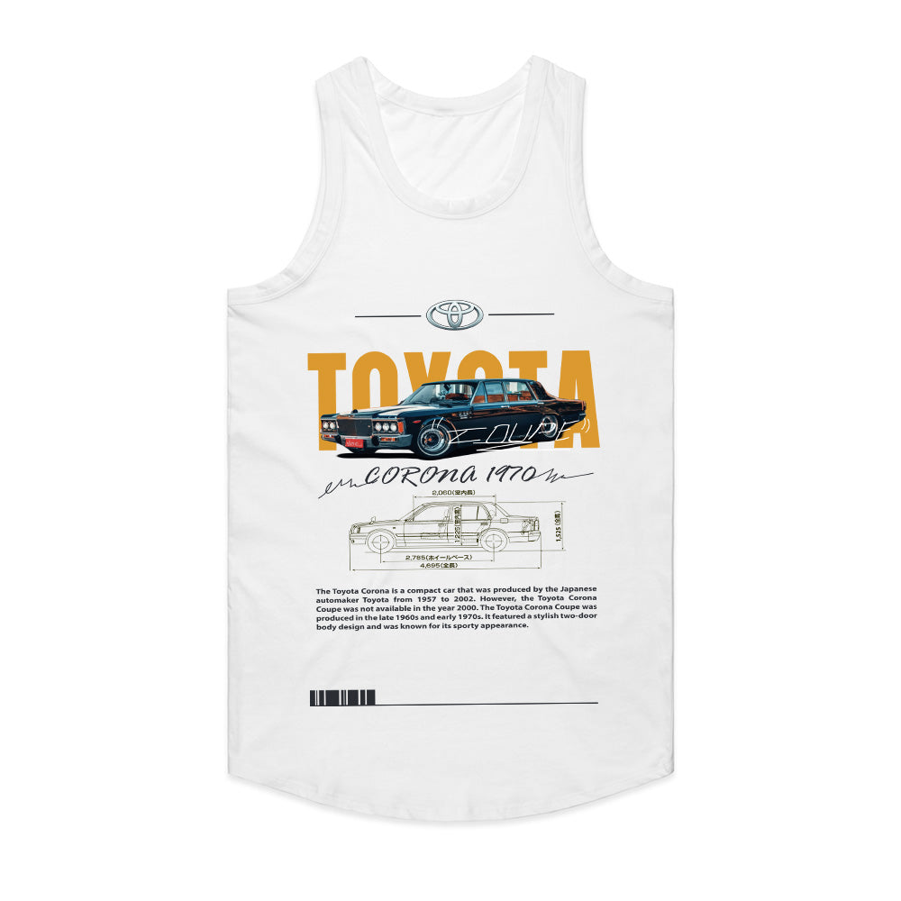Toyota Corona 1970 T-Shirt – Vintage JDM Classic Edition