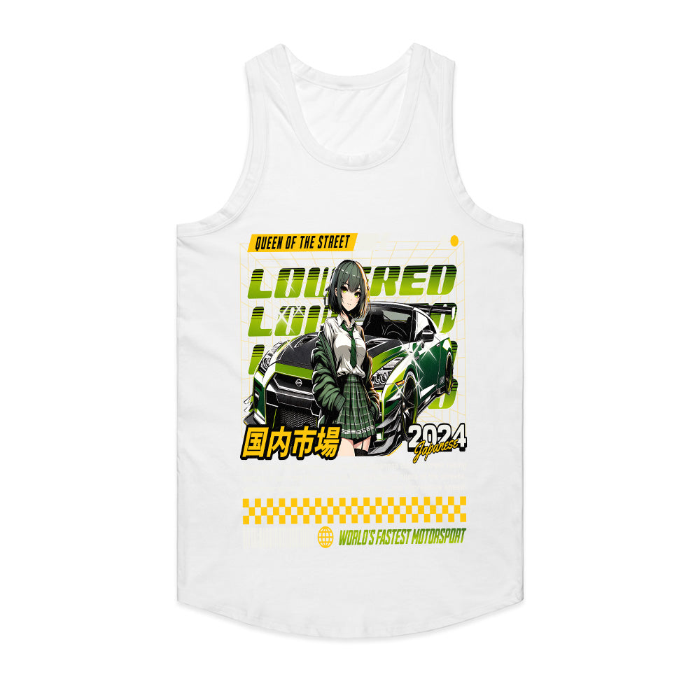 Queen of The Street T-Shirt – JDM Anime Racing Edition