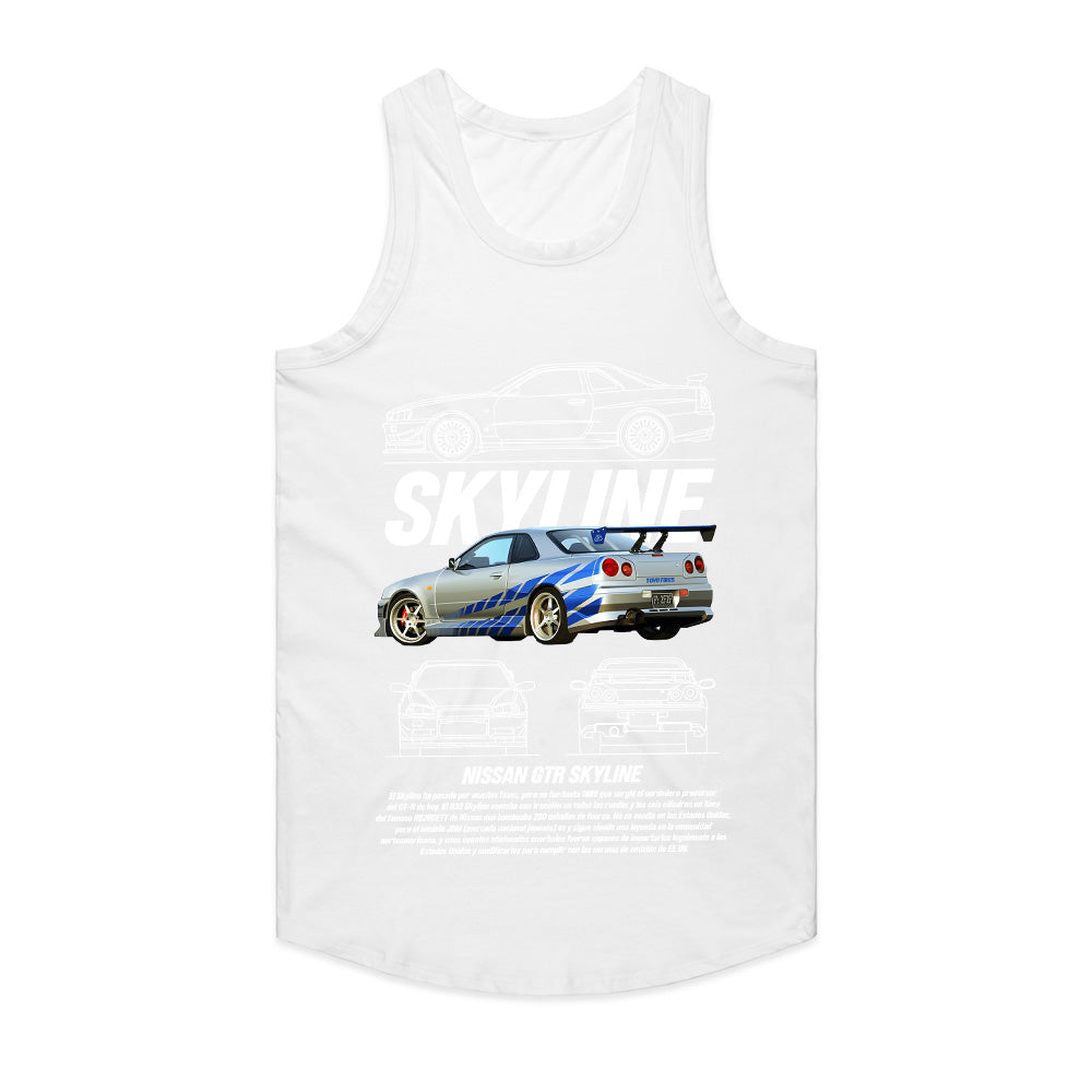 Nissan Skyline GTR R34 T-Shirt – JDM Performance Icon Edition