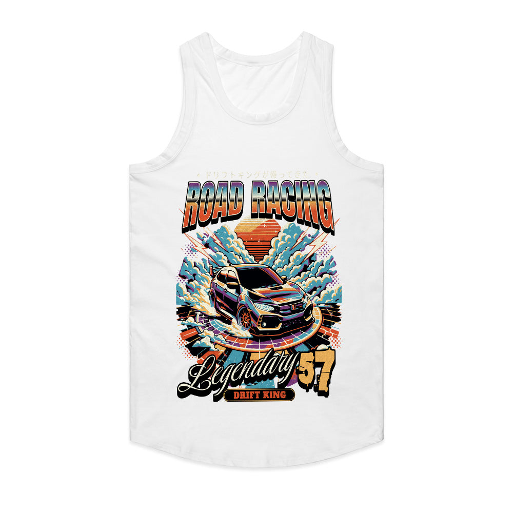 Road Racing: Legendary Drift King 57 — JDM Street Racing T-Shirt