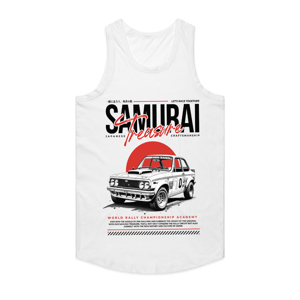 Samurai Treasure: World Rally Championship Vintage Racer T-Shirt
