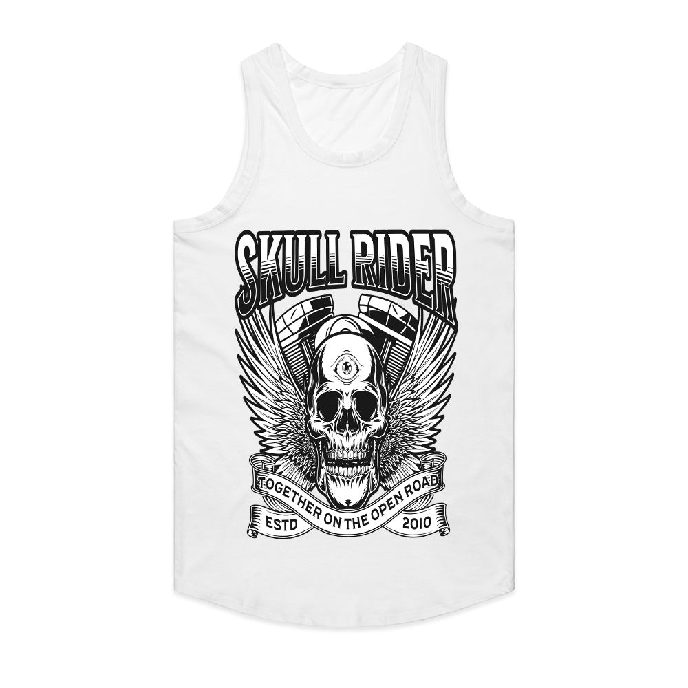 Skull Rider T-Shirt – Third Eye Biker Spirit Tee