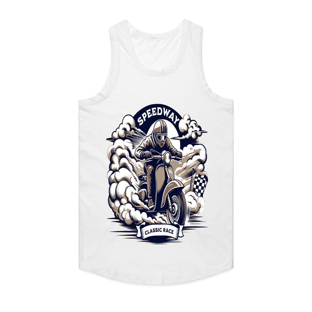 Speedway Classic Race T-Shirt – Retro Motorcycle Racing Tee