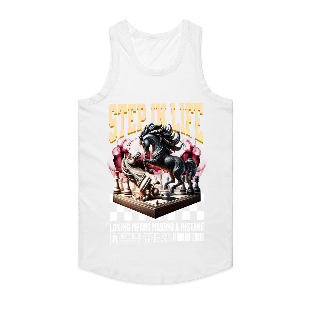 Knight’s Gambit: Step In Life Chess Tee