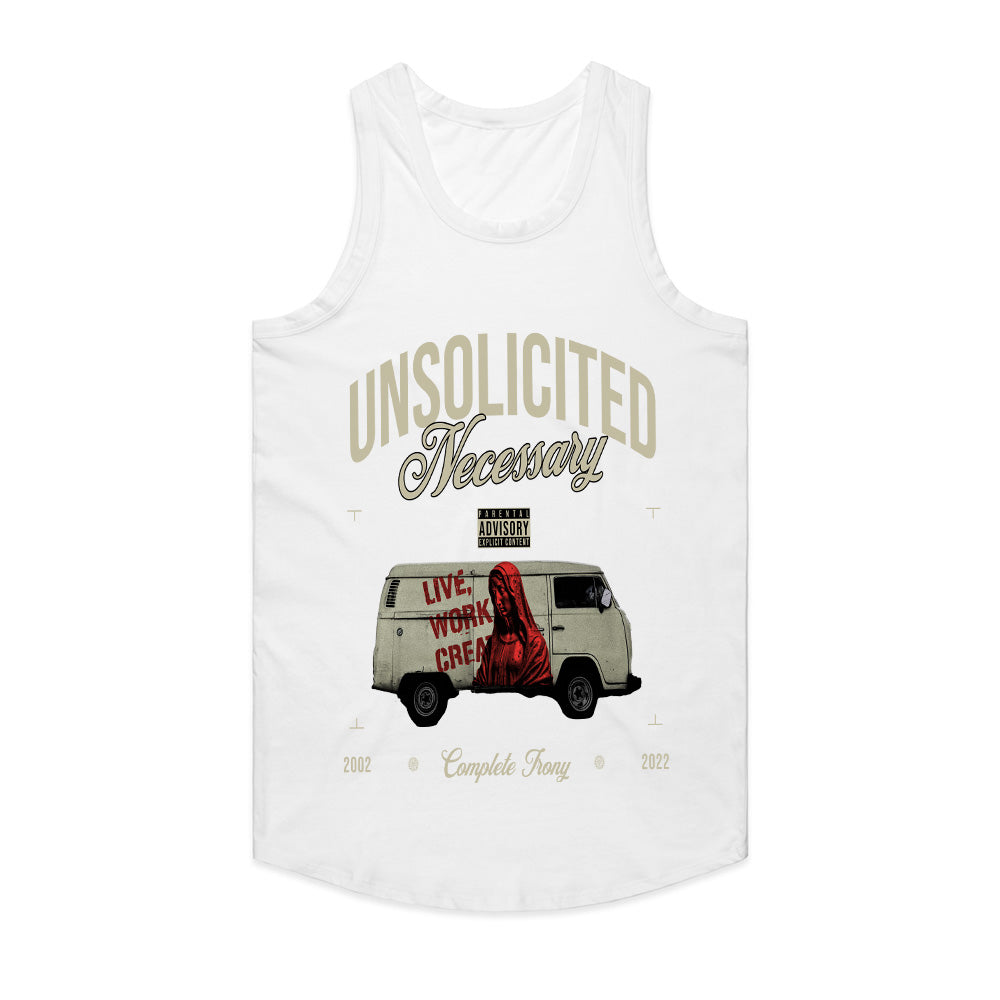 Unsolicited Necessary – Live Work Create Street Art T-Shirt