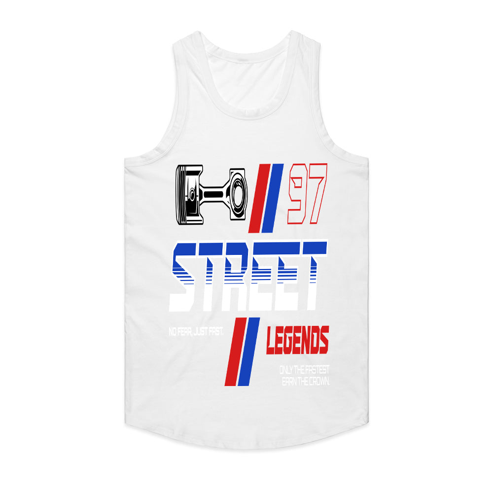 Street Legends – No Fear, Just Fast Racing T-Shirt