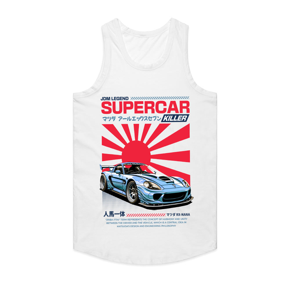 Supercar Killer – JDM RX-7 Legend Rising Sun T-Shirt
