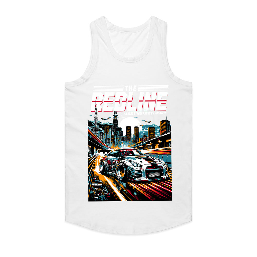 The Redline – Illegal Street Racing Highway Drift T-Shirt