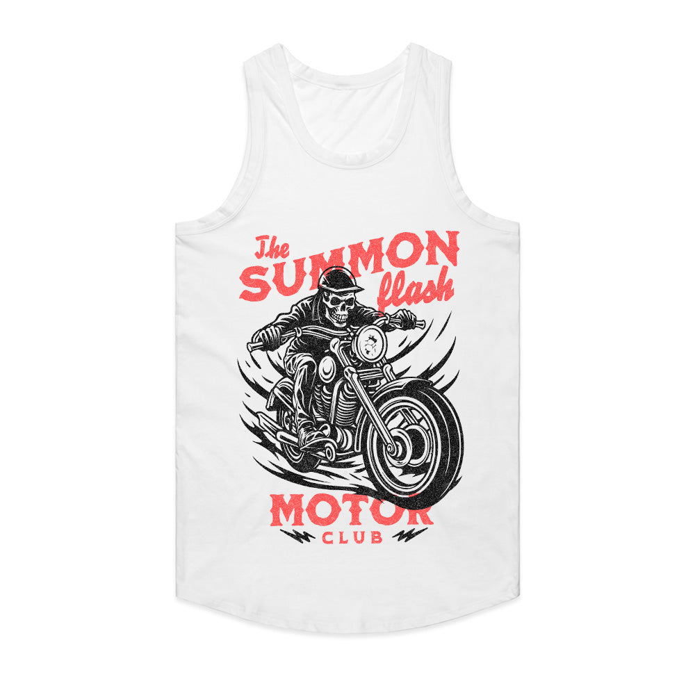 The Summon Flash Motor Club T-Shirt – Skull Rider Biker Tee