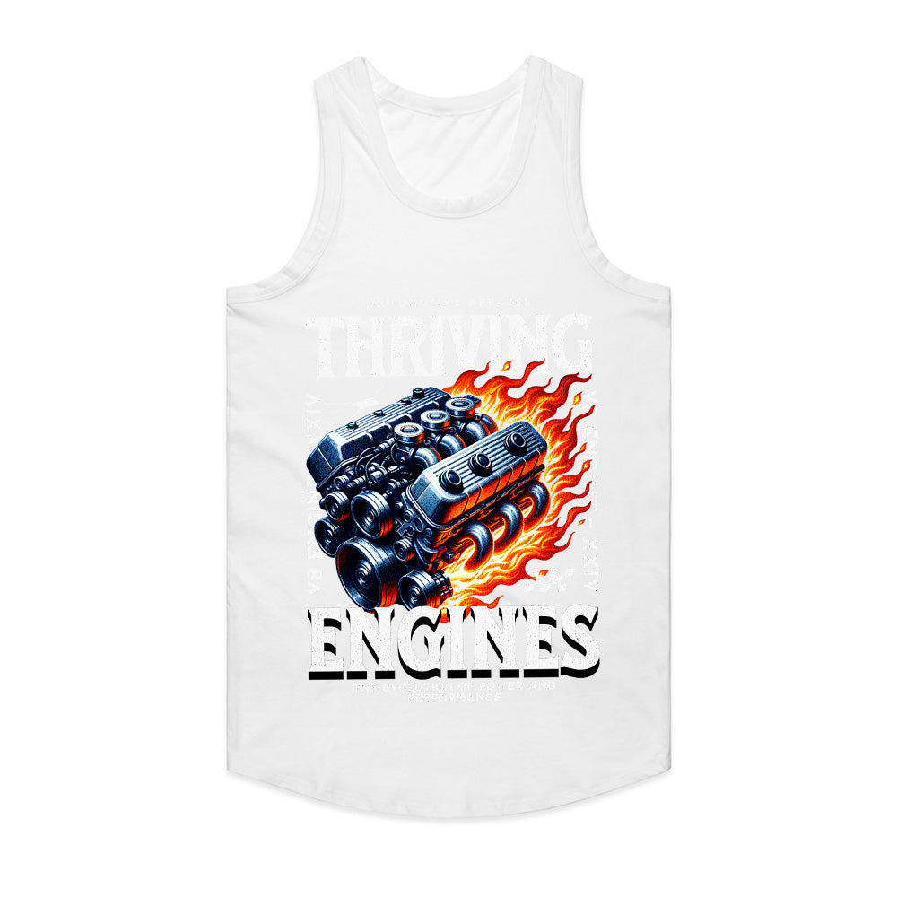 Thriving Engines – V8 Power & Performance Evolution T-Shirt