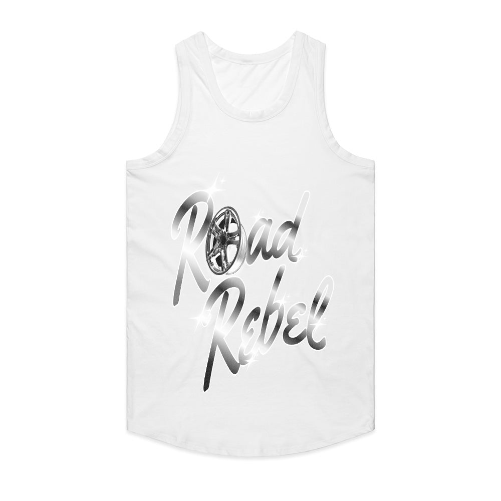 Road Rebel – Chrome Street Style Car Enthusiast T-Shirt