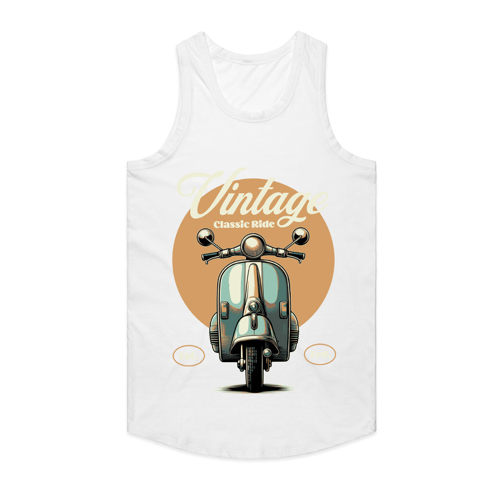 Vintage Classic Ride T-Shirt – Retro Scooter Enthusiast Apparel