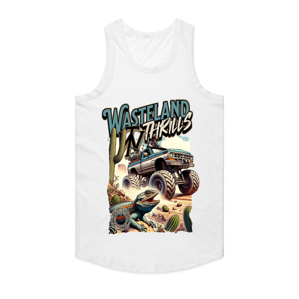 Wasteland Thrills — Retro Off-Road Monster Truck Adventure T-Shirt