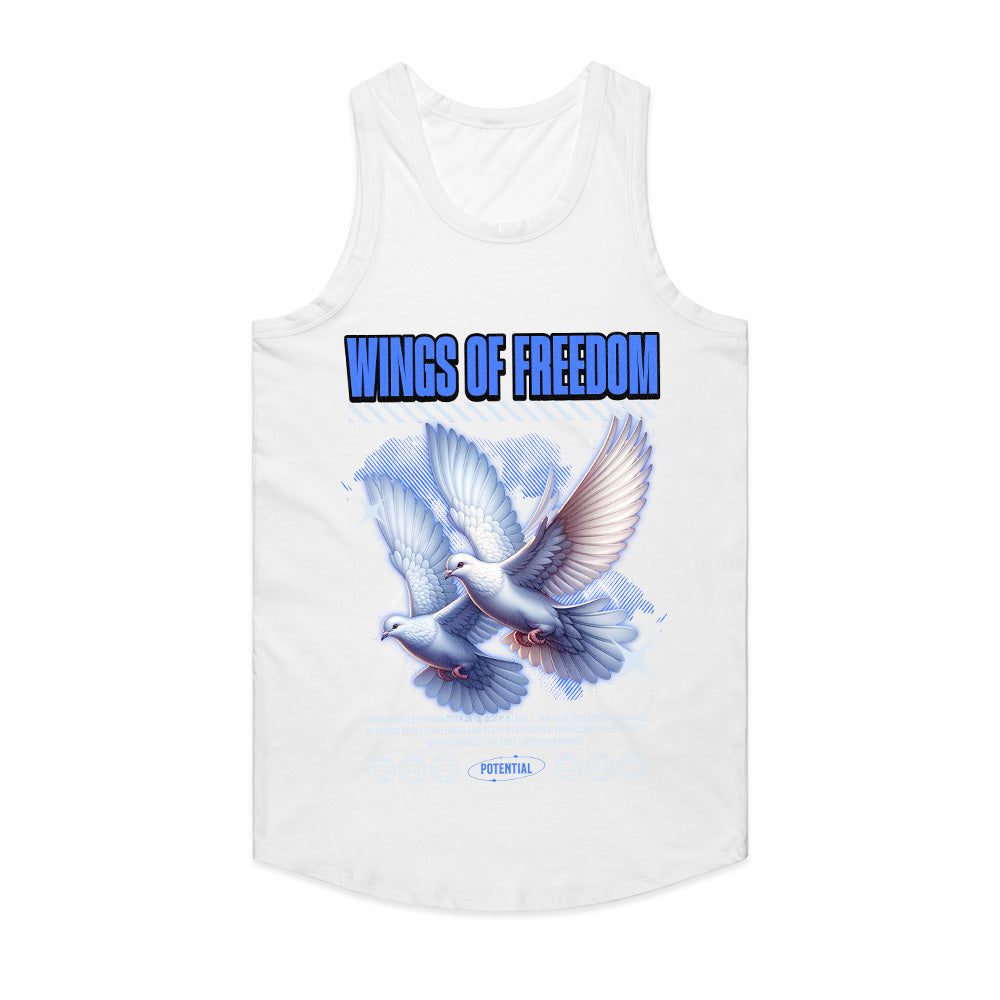 Limitless Flight: Wings of Freedom Tee