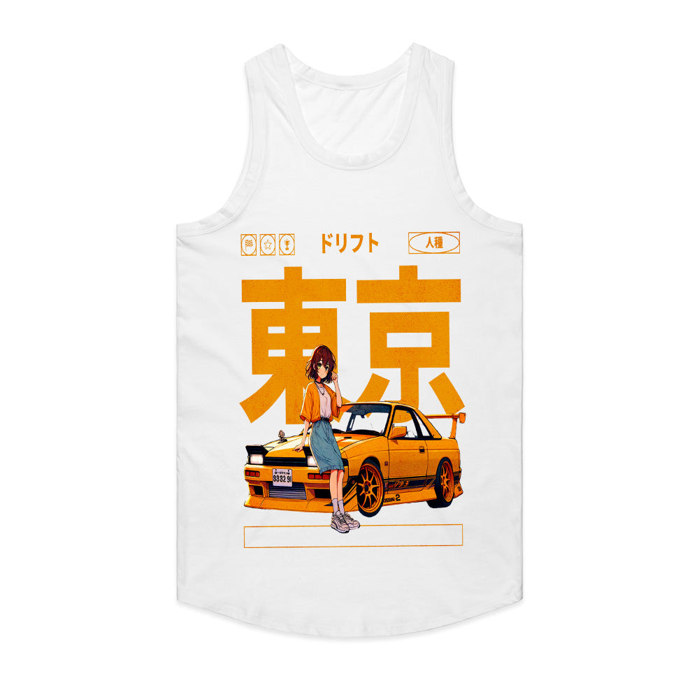 Tokyo Drift Girl — Anime Style JDM Street Racing T-Shirt