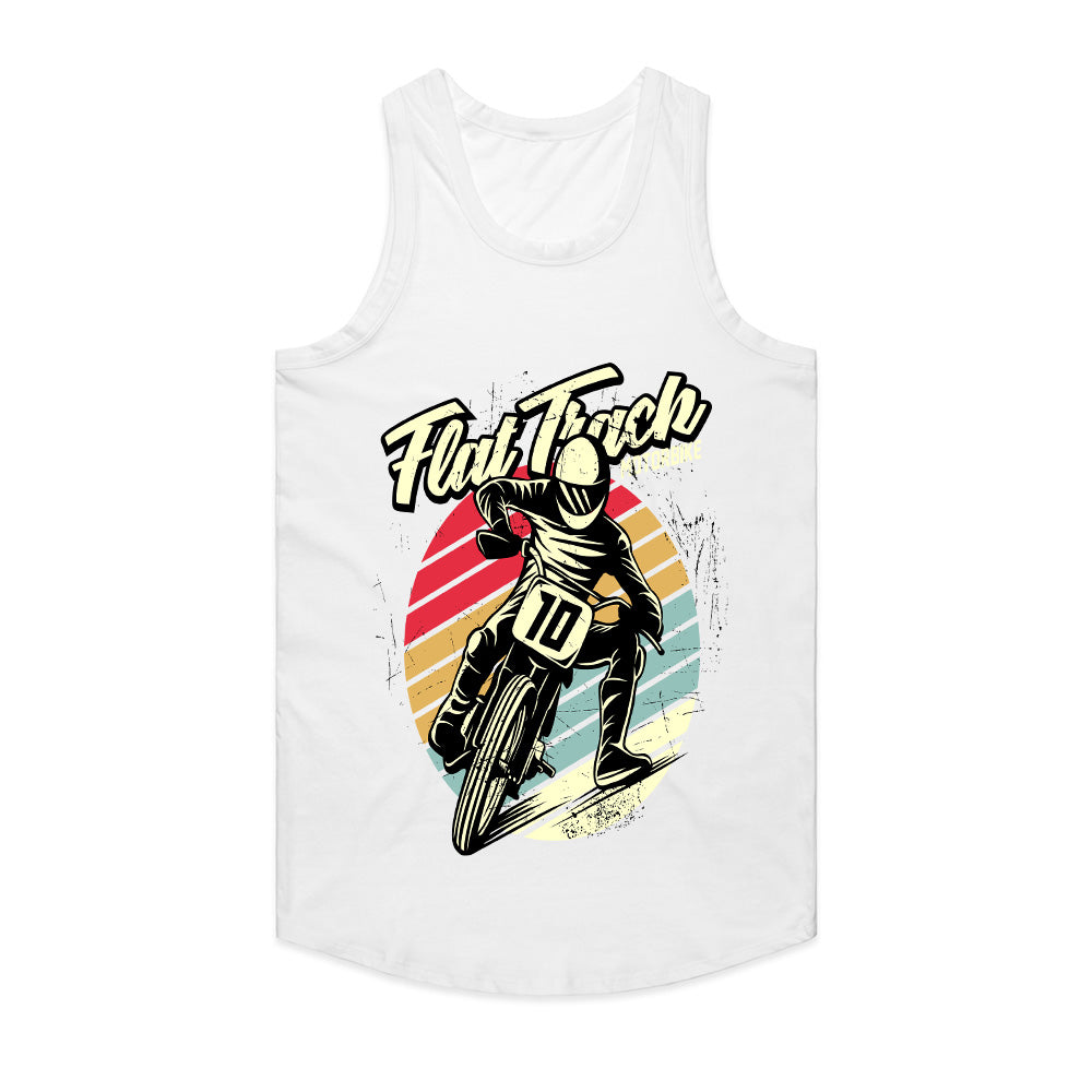 Flat Track Fury – Vintage Moto Speed Tee