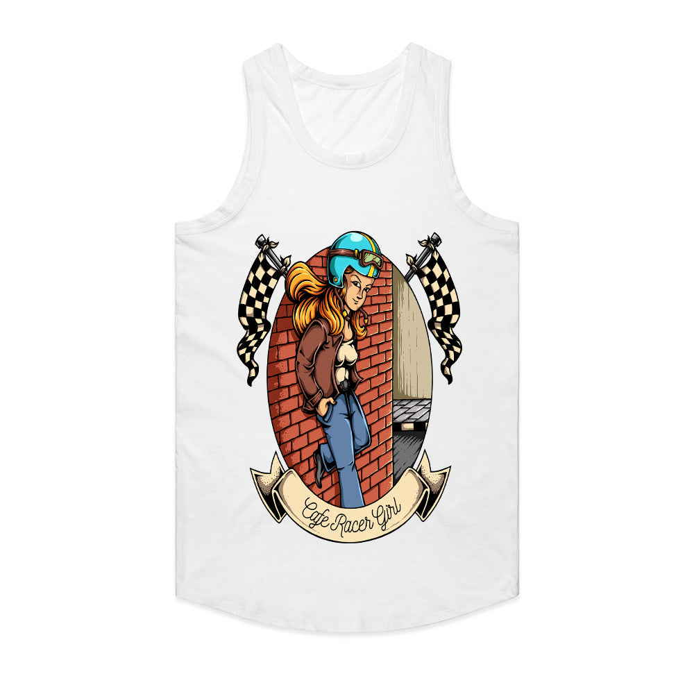Throttle Beauty: Café Racer Girl Tee