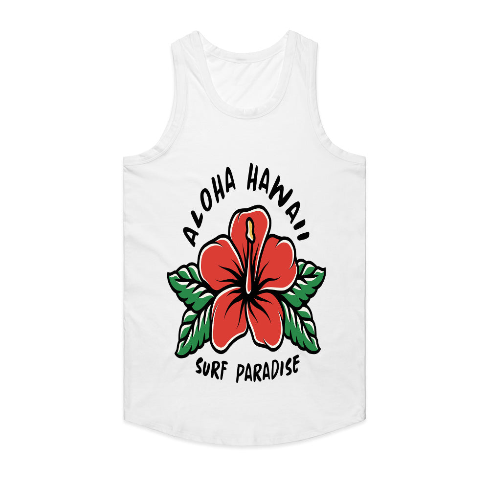 Aloha Blossom Surf Tee