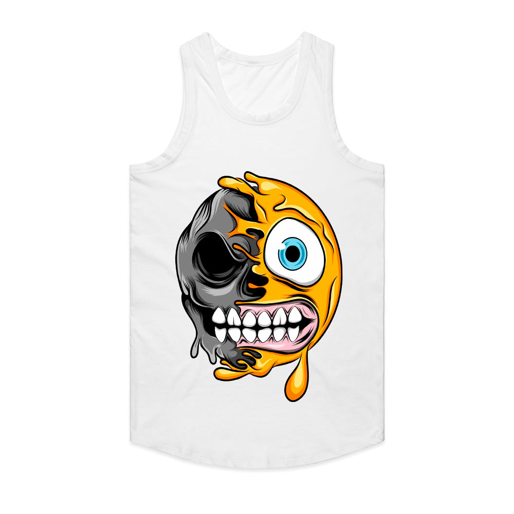 Meltdown Mood: Dual Chaos Face Tee