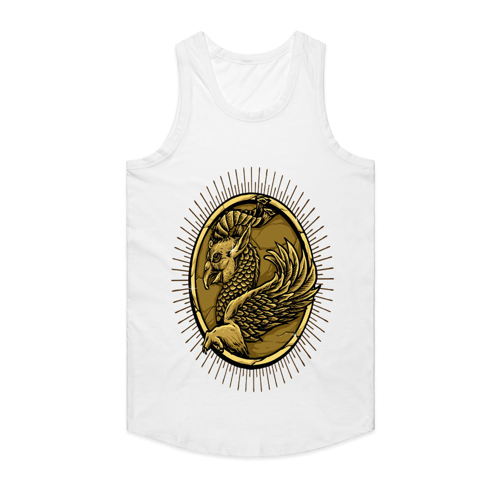 Golden Griffin - Mythical Beast Art Tee