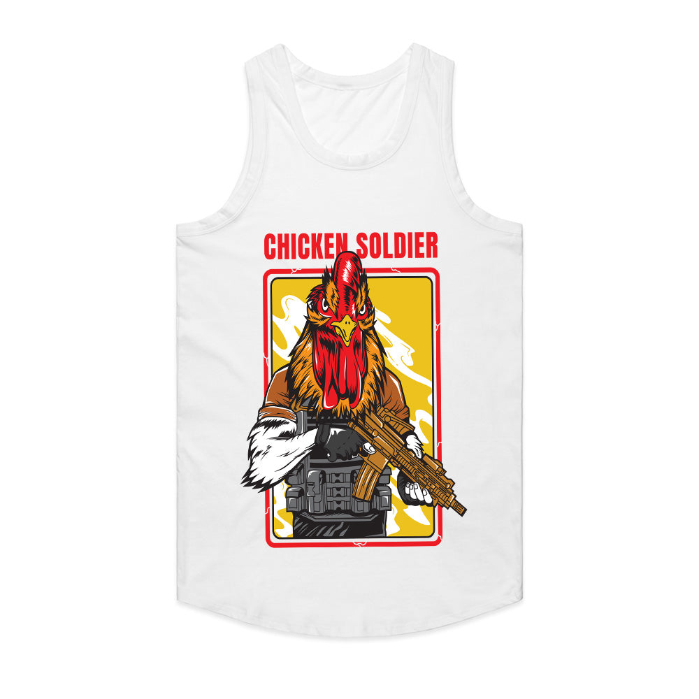 Chicken Soldier - Battle-Ready Warrior Tee