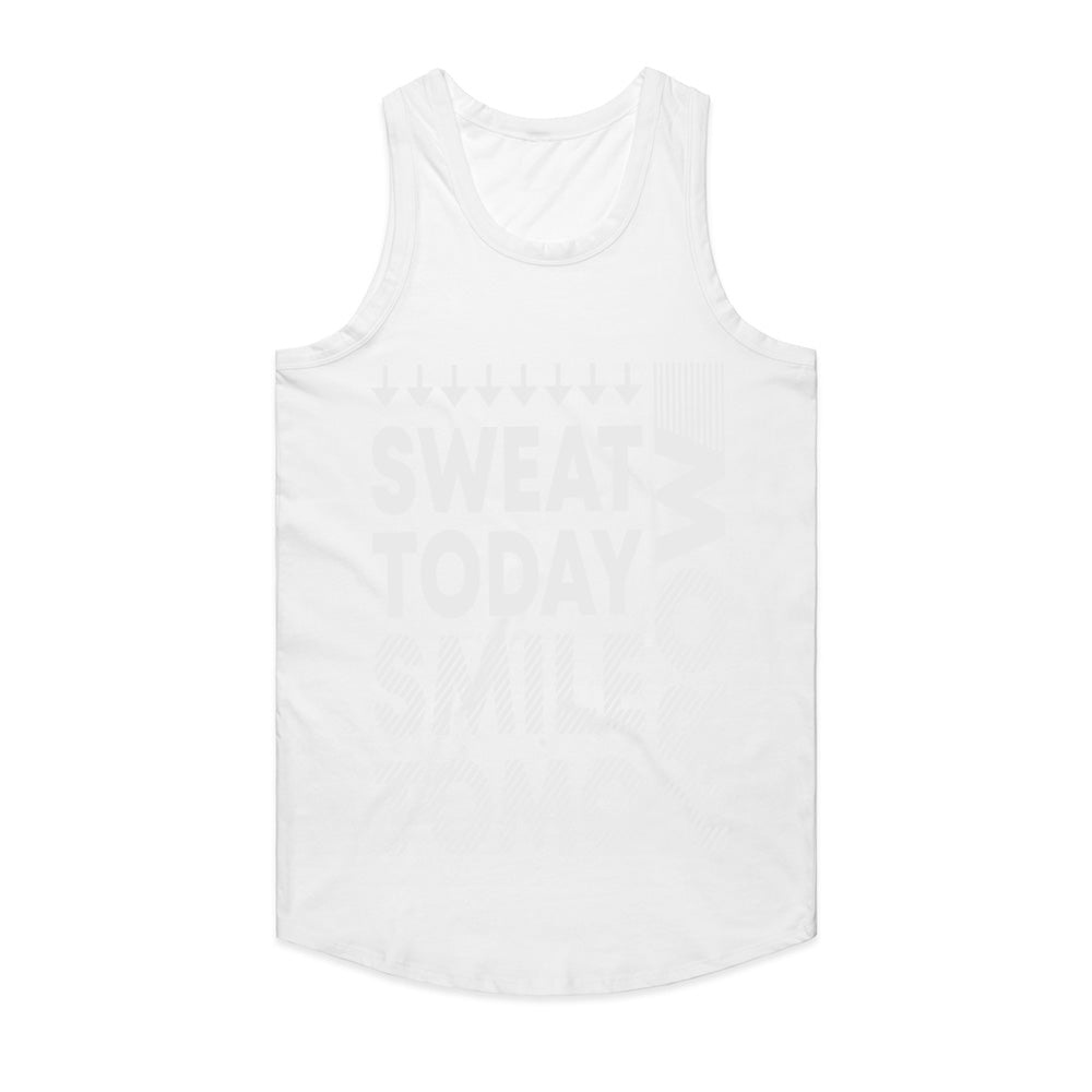Sweat Today, Smile Tomorrow: Motivational Workout Tee