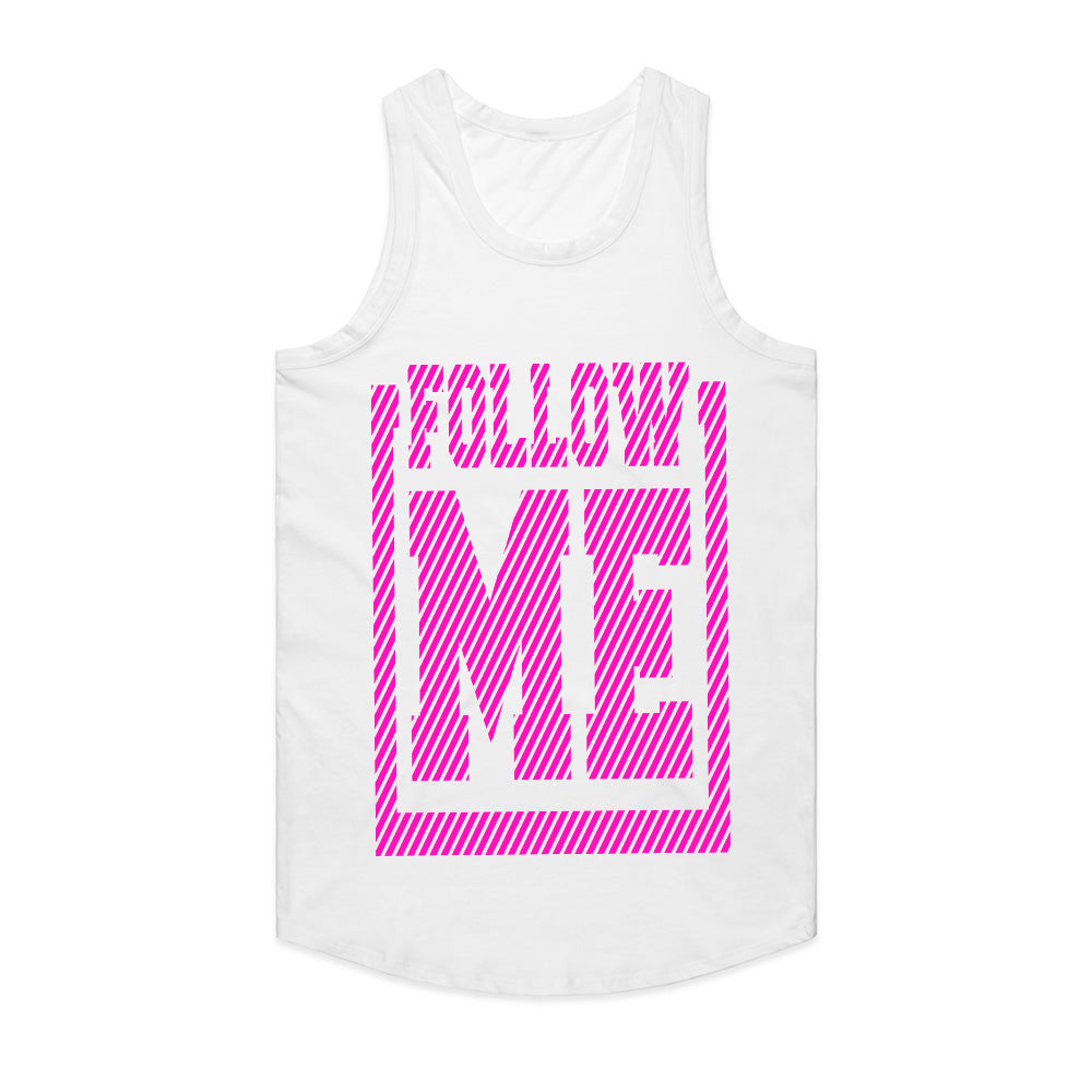 Follow Me: Bold Neon Statement Tee