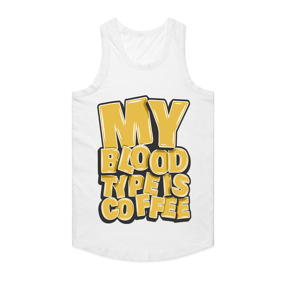 Coffee Type Tee – My Blood Type Is Coffee Statement Shirt