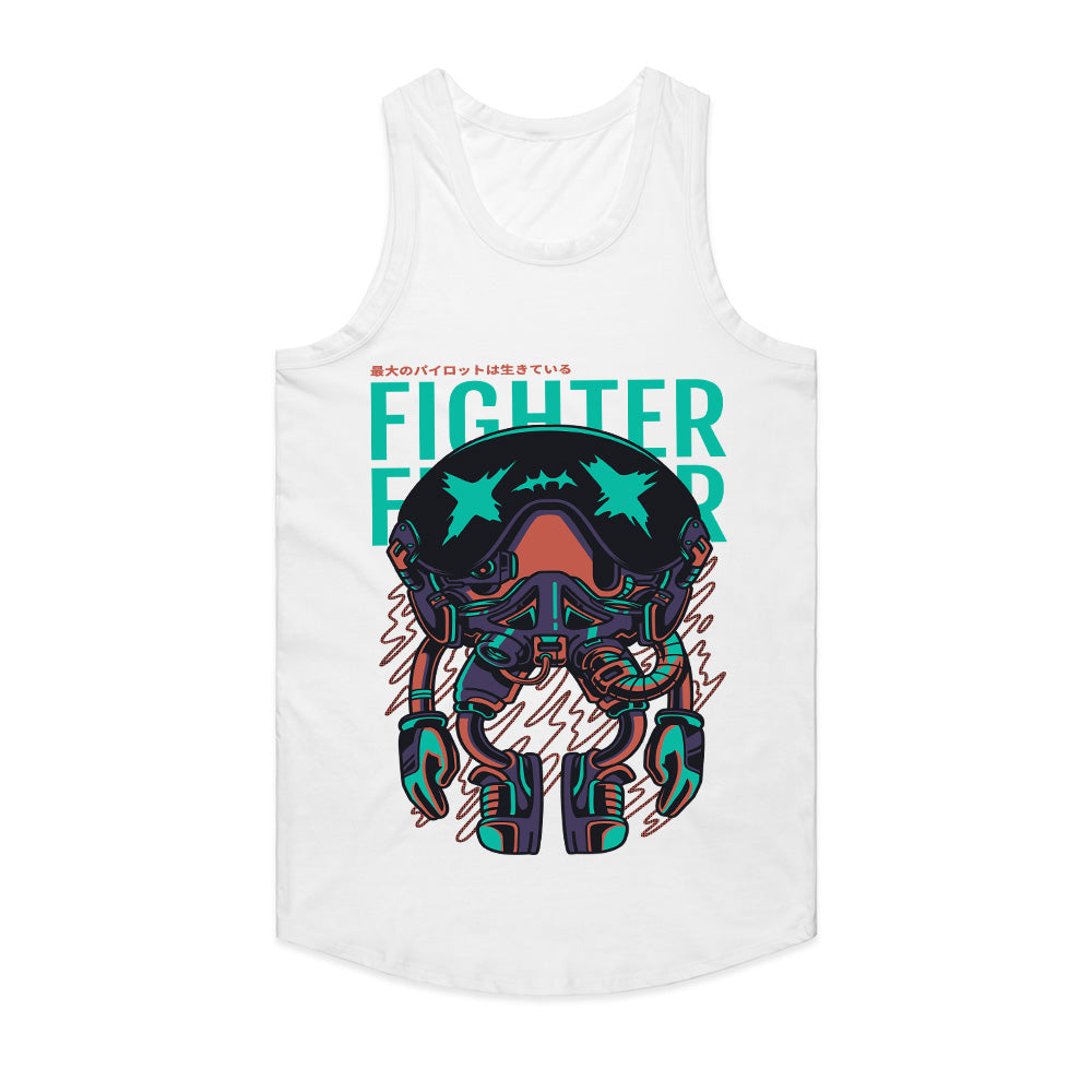 Neon Ace: Fighter Pilot Vision Tee