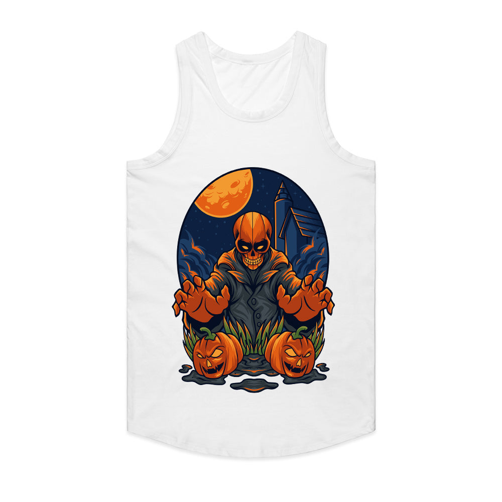 Pumpkin Reaper: Midnight Harvest Horror Tee