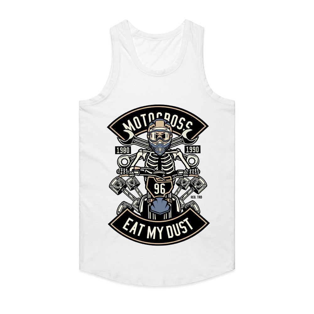 Dustborn Rider: Skeleton Motocross Legacy Tee