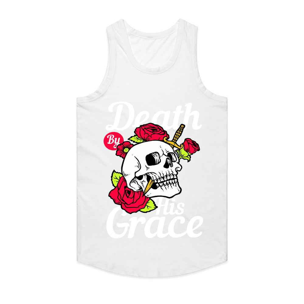 Death By His Grace Skull Tee
