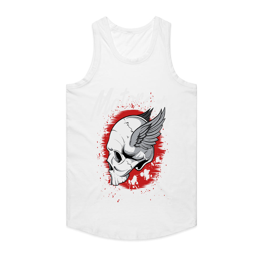 MotorCity Skull: Born to Ride Rebel Tee