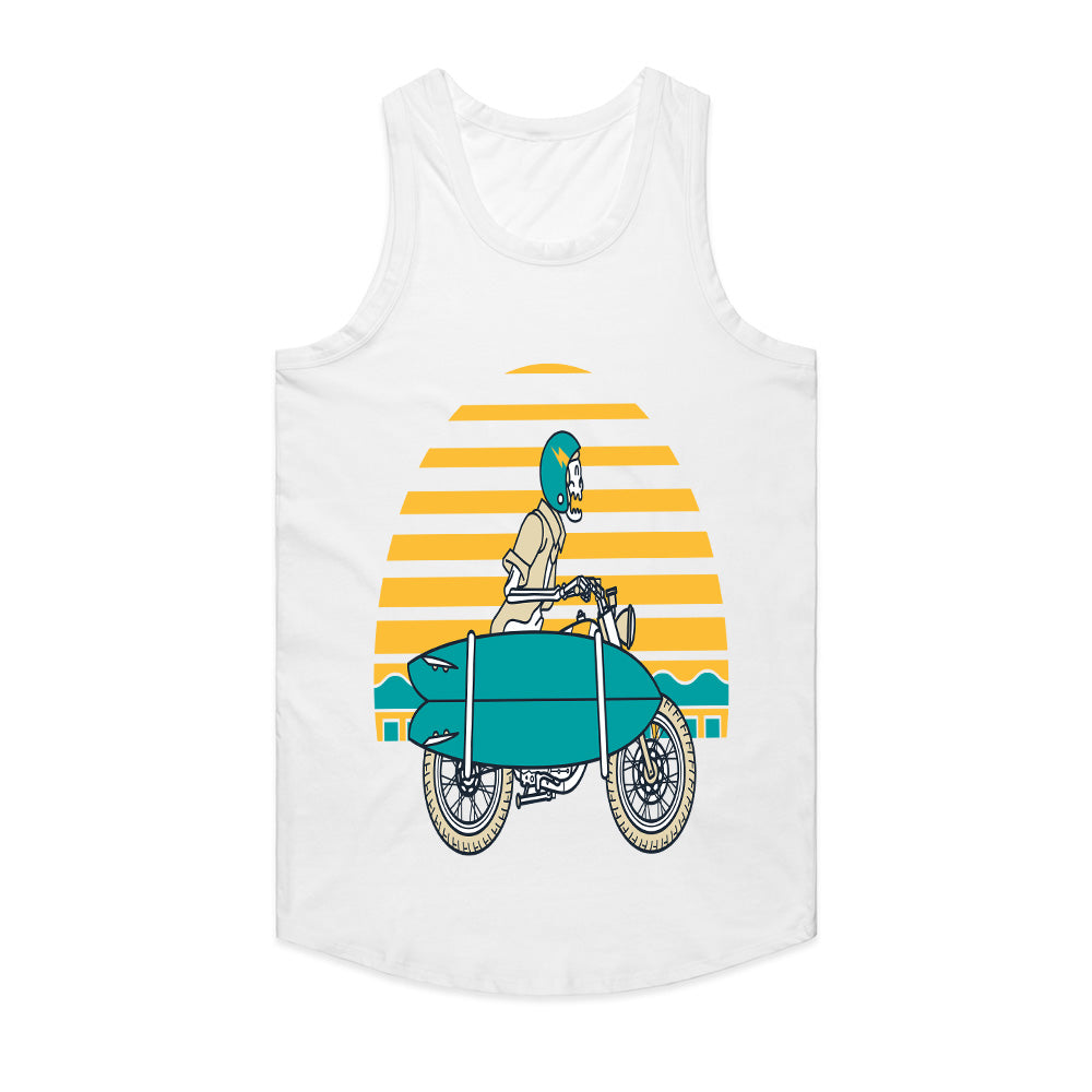 Sunset Rider: Skeleton Surf Escape Tee