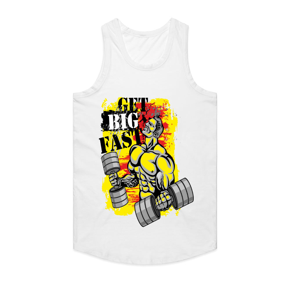 Get Big Fast: Power Pump Gym Tee
