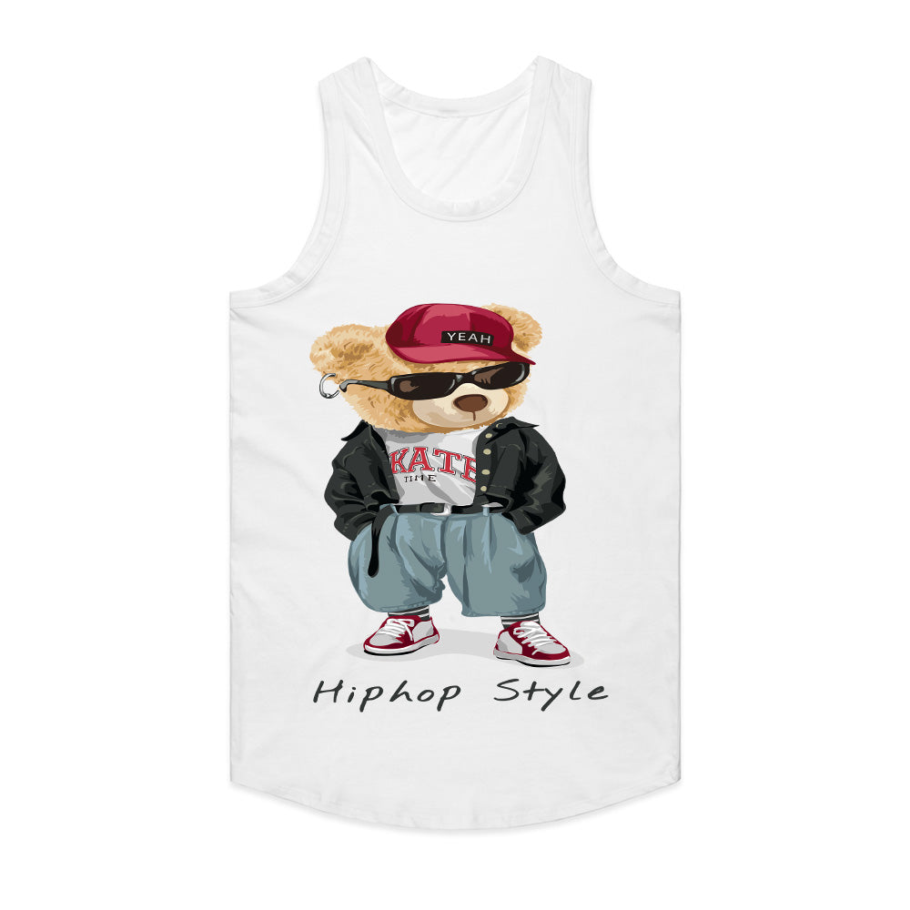 Street Bear Vibe: Hip-Hop Style Tee