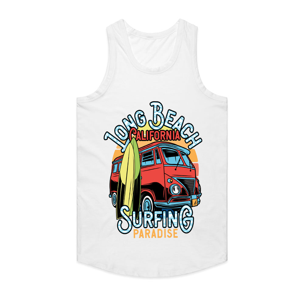 Surf Van Escape – Long Beach Paradise Tee