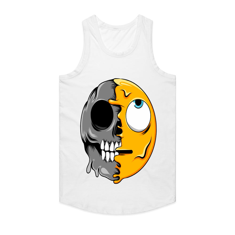Split State – Skull & Emoji Chaos Tee
