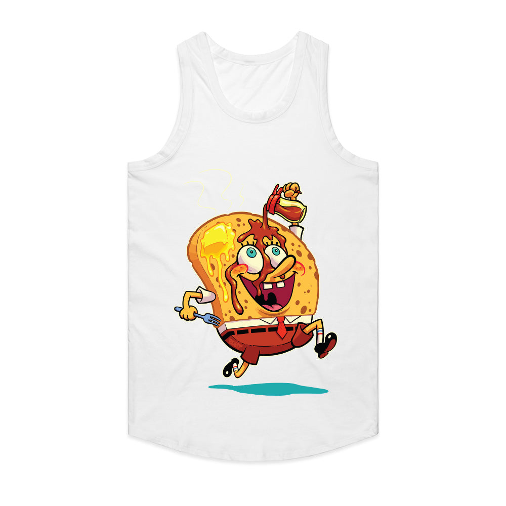 Happy Toasty: Breakfast Cartoon Mashup Tee