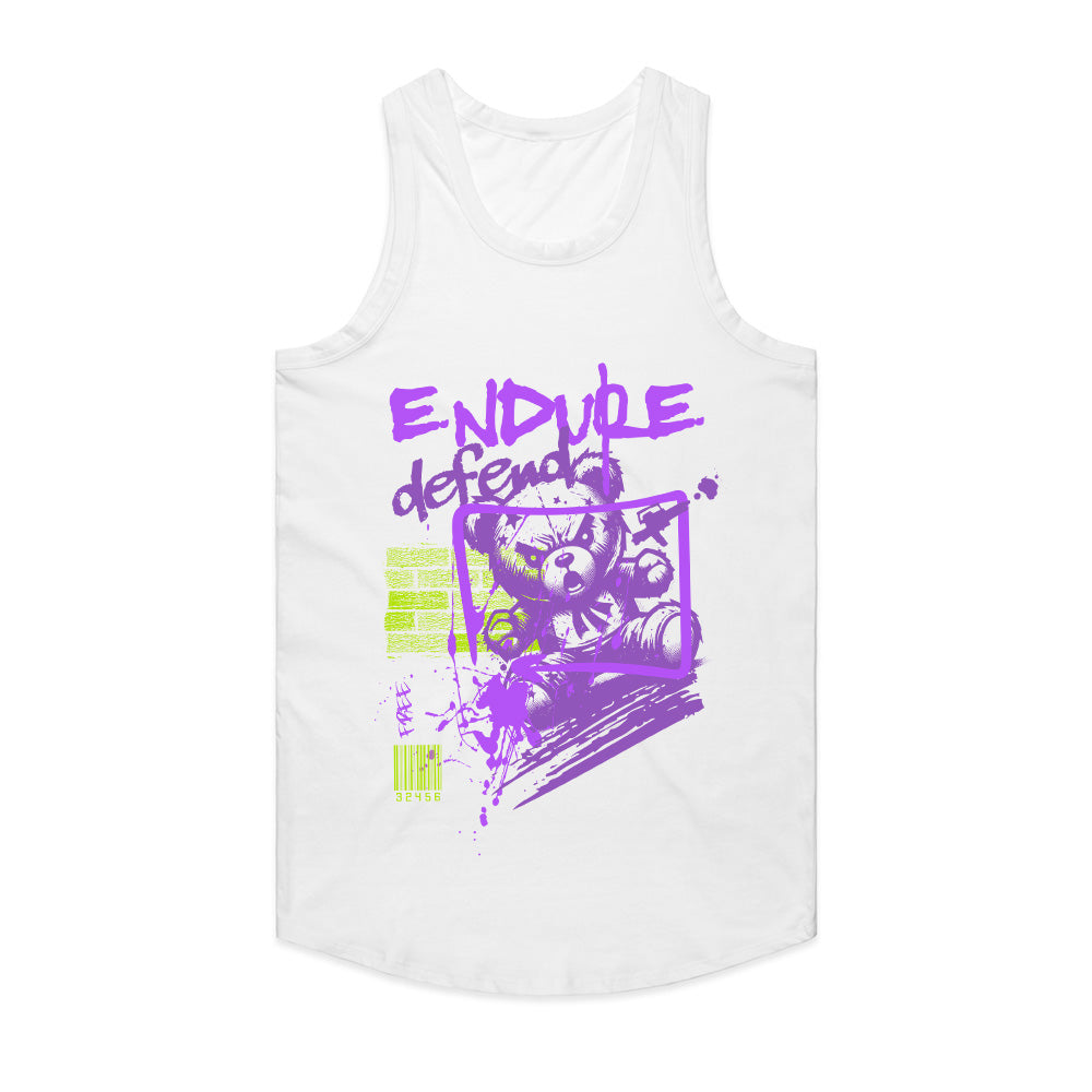 Endure & Defend: Urban Graffiti Statement Jumper