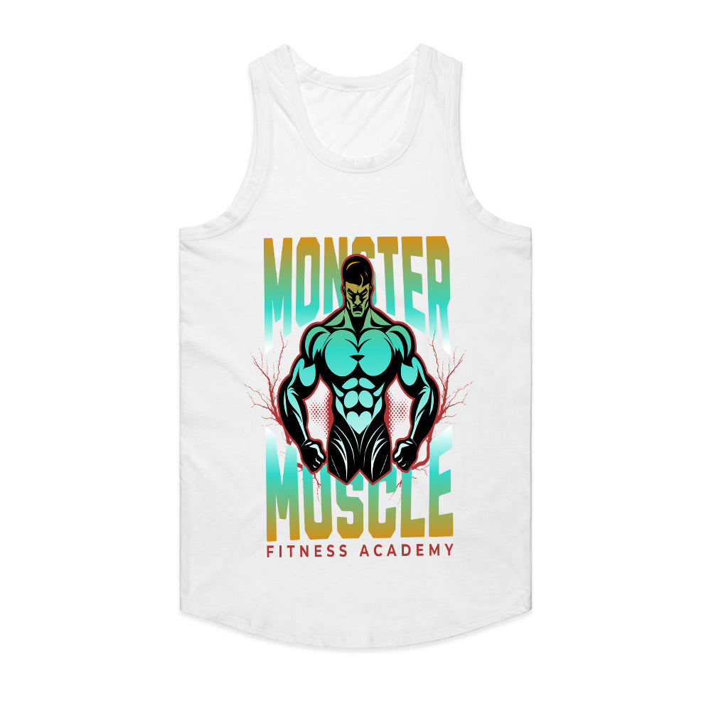 "Monster Muscle" Fitness Academy T-Shirt – Unleash Your Strength